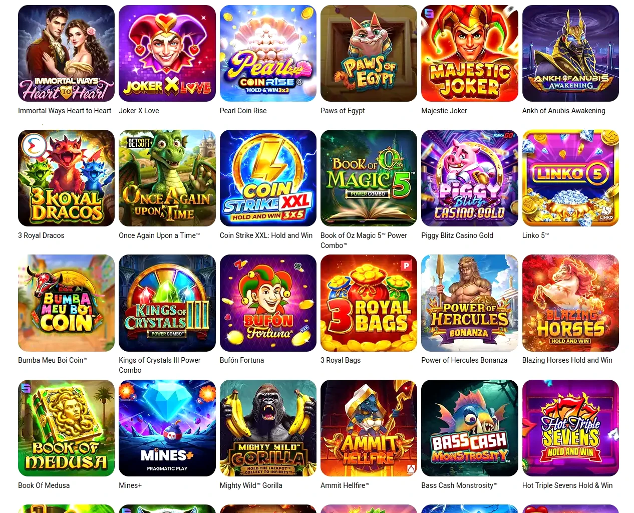 Red Dice online casino spelaanbod